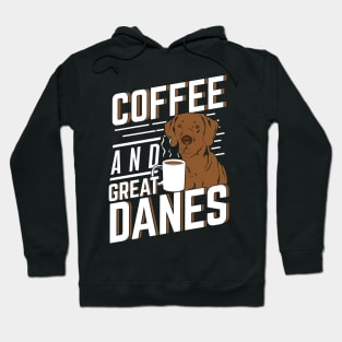 Great Dane German Mastiff Dog Owner Gift Hoodie